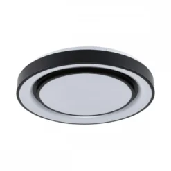 Paulmann 70545 LED Deckenleuchte Rainbow Regenbogeneffekt RGBW 475mm Schwarz Weiß