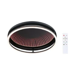 Paulmann 71056 LED Deckenleuchte Spaceglow One RGB Tunable White dimmbar schwarz