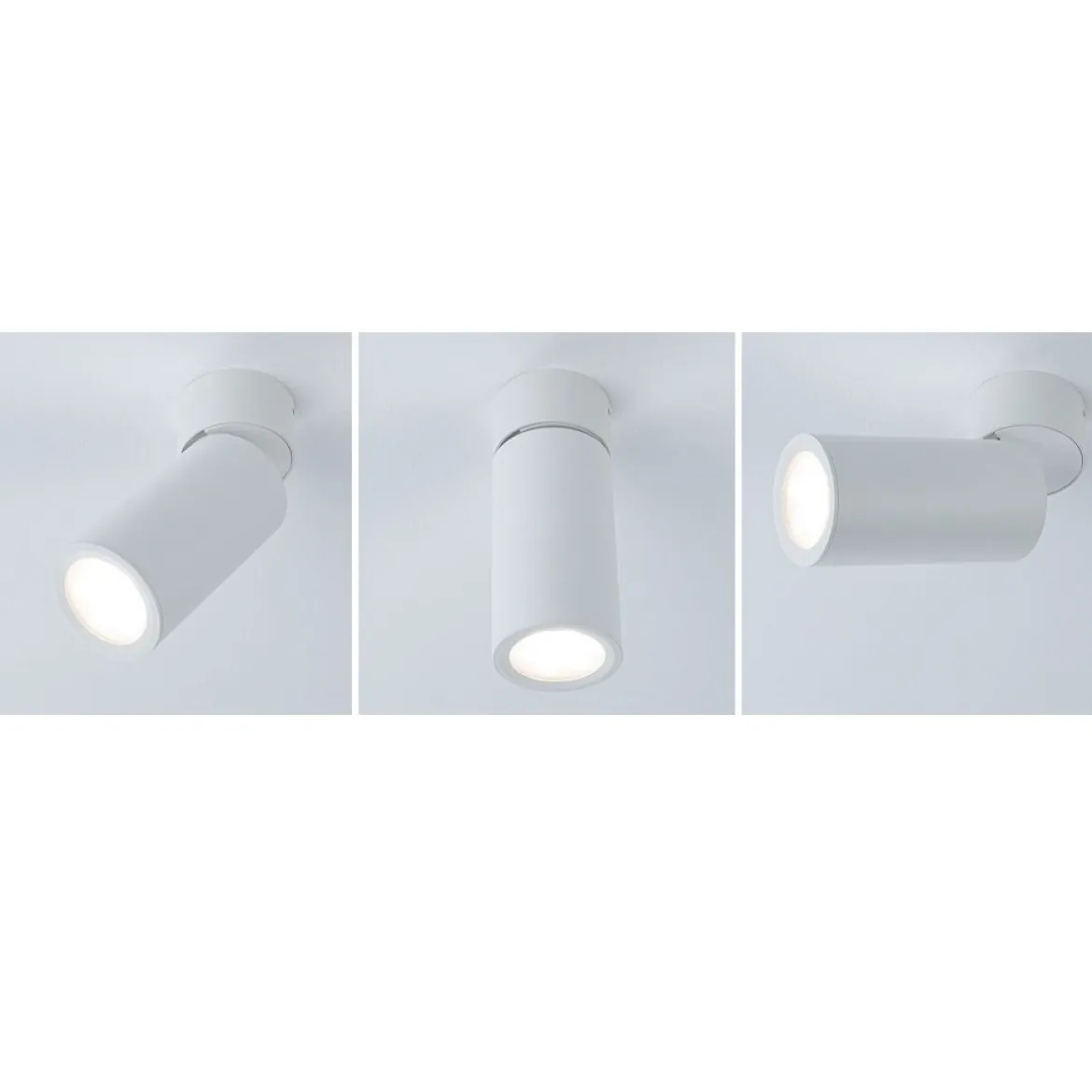 Paulmann 93087 LED Deckenleuchte Turnal rund 60 mm weiß 3-Step-Dim