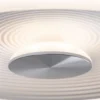 Paulmann 71179 LED Deckenleuchte Volea 40cm 3000K dimmbar Weiß Silber IP44
