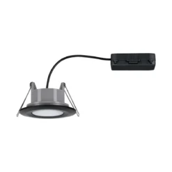 Paulmann 92461 LED Einbauleuchte Calla schwenkbar schwarz IP65