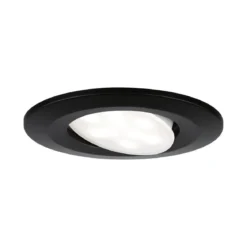 Paulmann 92461 LED Einbauleuchte Calla schwenkbar schwarz IP65