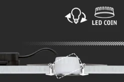 Paulmann 99996 LED Einbauleuchten 10er-Set schwenkbar 3000K Weiß