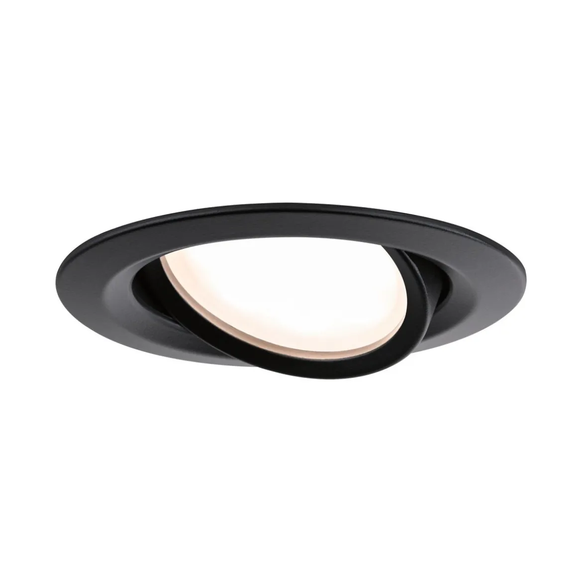 Paulmann 92459 LED Einbauleuchte Nova Plus Coin schwarz IP65 dimmbar