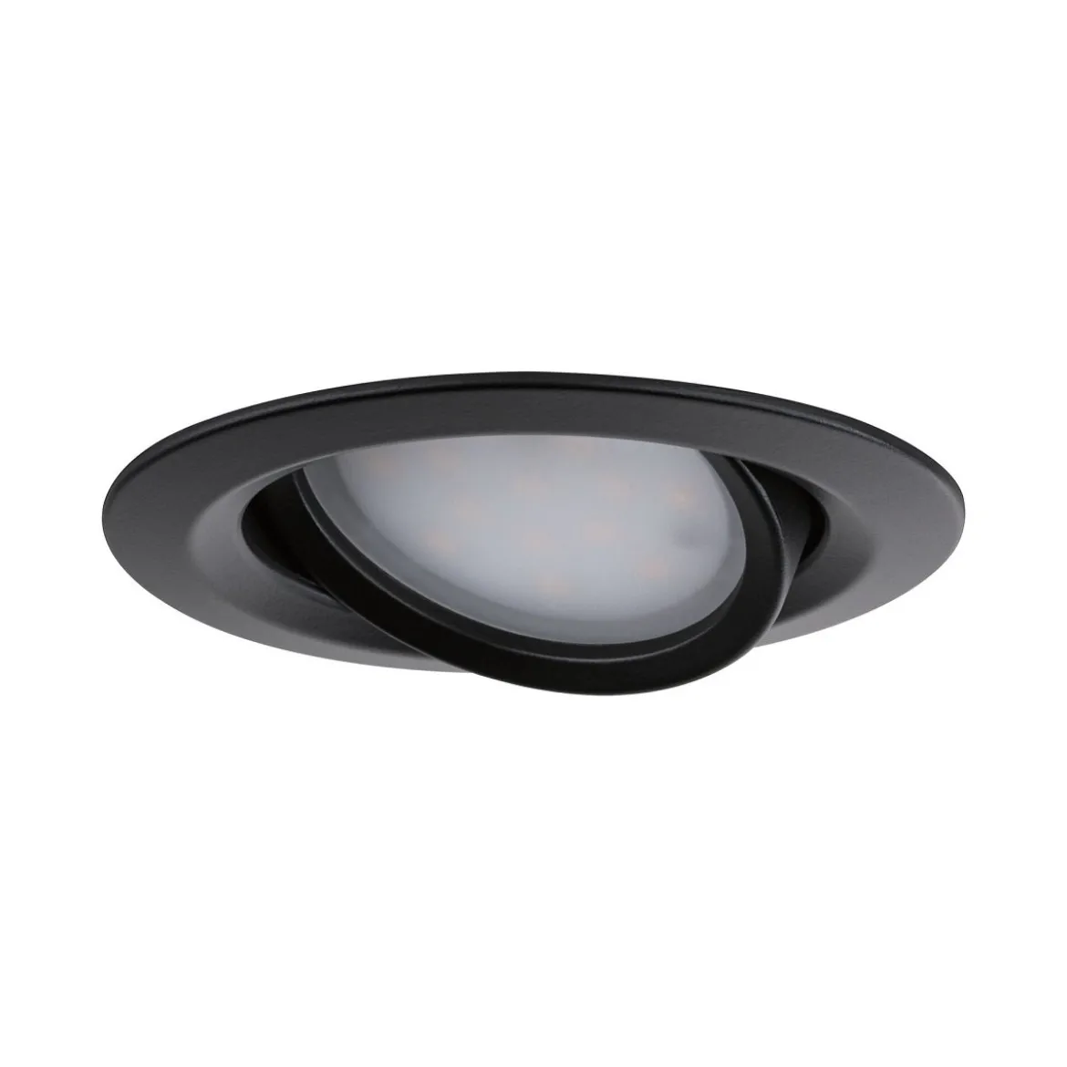 Paulmann 92459 LED Einbauleuchte Nova Plus Coin schwarz IP65 dimmbar