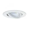Paulmann 92455 LED Einbauleuchte Nova Coin 3er-Set rund 4000K Weiß