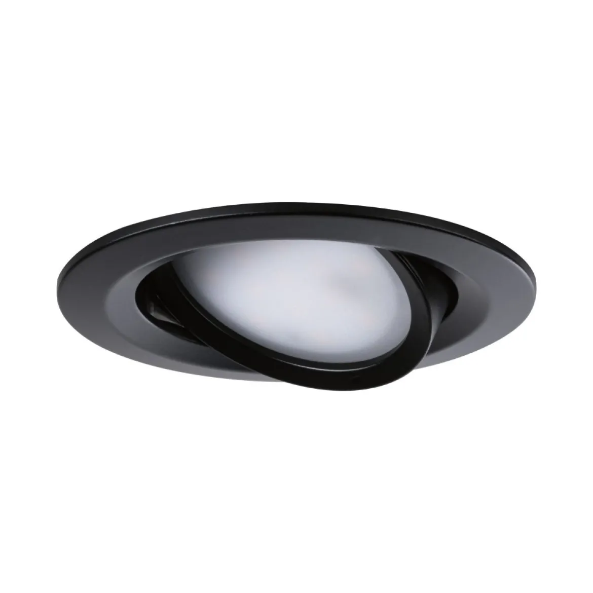 Paulmann 92437 LED Einbauleuchte Nova Coin 3er-Set Zigbee RGBW Schwarz matt
