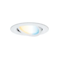 Paulmann 92440 LED Einbauleuchte Nova Coin 3er-Set Zigbee Tunable White Weiß matt