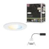 Paulmann 92447 LED Einbauleuchte Nova Coin Zigbee Tunable White Weiß matt IP44