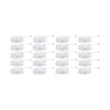 Paulmann 99997 LED Einbauleuchten 20er-Set schwenkbar 3000K Weiß