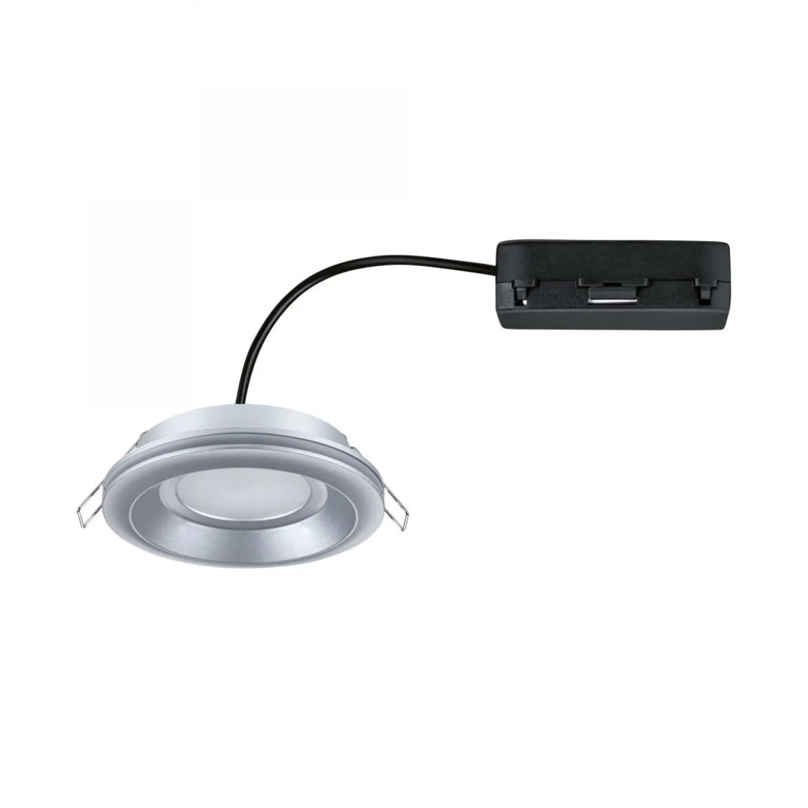 Paulmann 92249 LED Einbauleuchte Sormus 10 cm Einzelleuchte IP65 rund chrom
