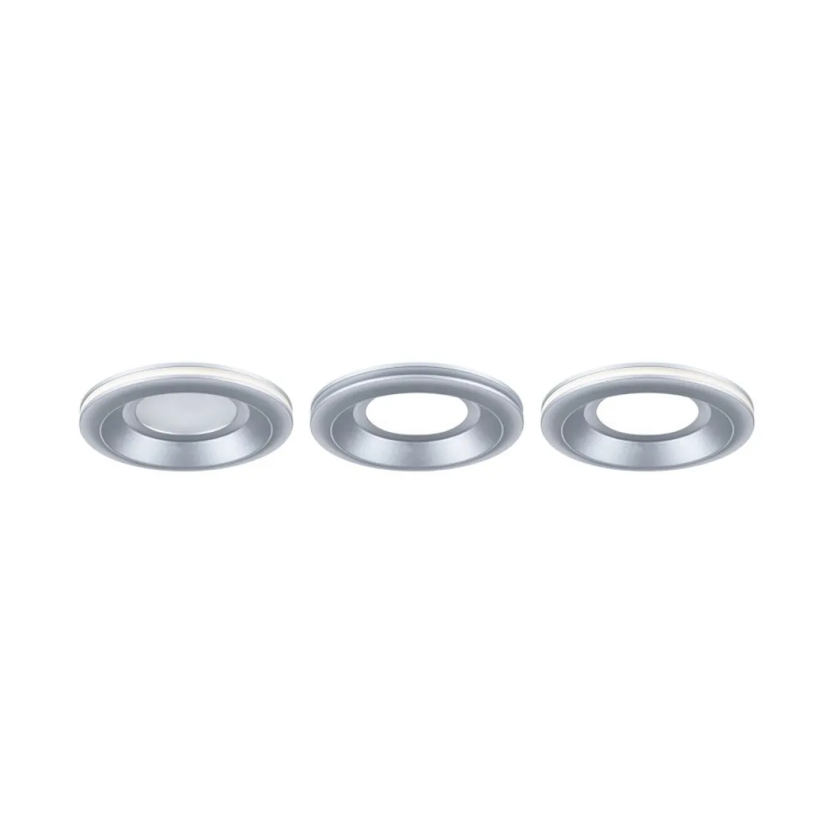 Paulmann 92249 LED Einbauleuchte Sormus 10 cm Einzelleuchte IP65 rund chrom