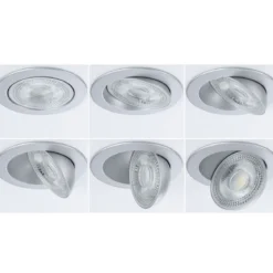 Paulmann 92255 LED Einbauleuchte White Select Aumus Chrom 3 Step dimmbar