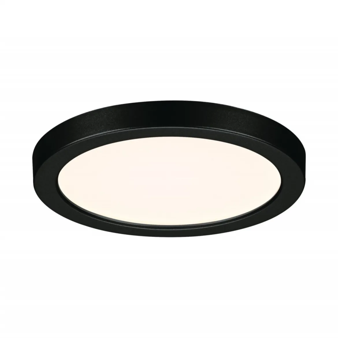 Paulmann 79960 LED Einbaupanel Areo VariFit IP44 rund 118mm Schwarz 3000K