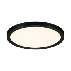 Paulmann 79961 LED Einbaupanel Areo VariFit IP44 rund 175mm Schwarz 3000K