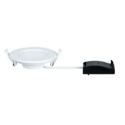 Paulmann 92058 LED Einbaupanel IP44 rund 115mm 6W 390lm 4000K Weiß
