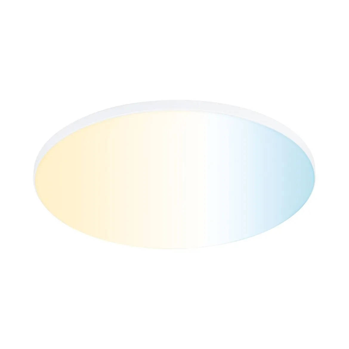 Paulmann 79957 LED Einbaupanel Smart Home Zigbee Veluna Edge IP44 200mm Tunable White