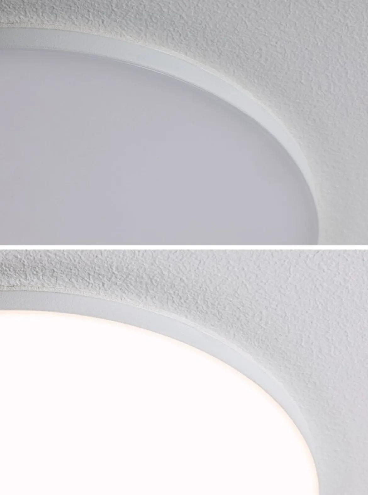 Paulmann 79932 LED Einbaupanel Veluna Edge IP44 90mm 4000K Weiß