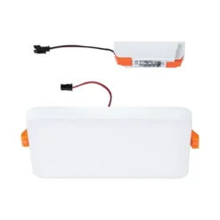 Paulmann 79936 LED Einbaupanel Veluna Edge IP44 120x120mm 4000K Weiß