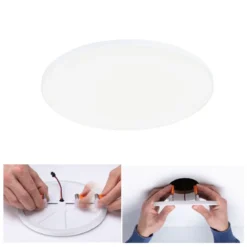 Paulmann 79952 LED Einbaupanel Veluna Edge IP44 200mm 4000K Weiß dimmbar