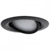 Paulmann 93080 LED Einbeuleuchte Nova Plus Coin Basiset schwarz 2700K dimmbar