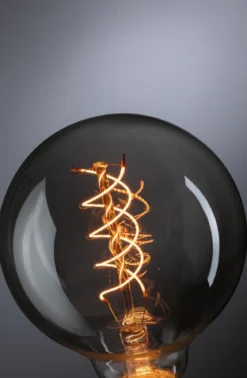 Paulmann 29247  LED Globe G95 Filament S-Form 170lm 1800K Rauchglas 3-Step-Dim