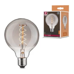 Paulmann 29247  LED Globe G95 Filament S-Form 170lm 1800K Rauchglas 3-Step-Dim