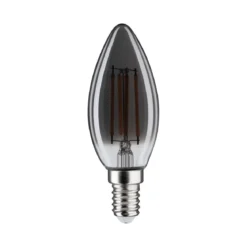 Paulmann 28862 LED Kerze E14 4W 145lm 1800K Rauchglas dimmbar
