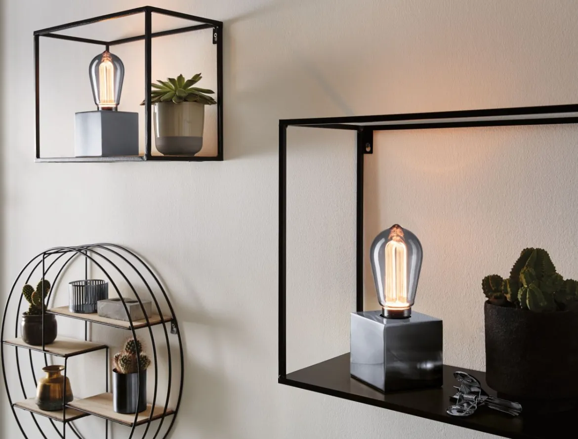 Paulmann 28880 LED Kolben Arc E27 Inner Glow Edition 1800K Rauchglas