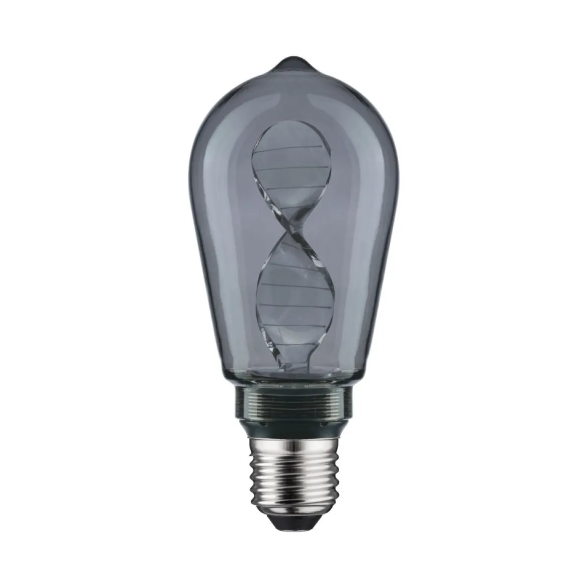 Paulmann 28886 LED Kolben Helix E27 Inner Glow Edition 1800K Rauchglas