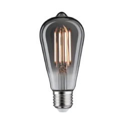 Paulmann 28864 LED Kolben Rustika E27 320lm 1800K Rauchglas dimmbar