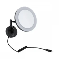 Paulmann 71149 LED Kosmetikspiegel Masua WhiteSwitch IP44 Schwarz