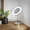 Paulmann 71150 LED Kosmetikspiegel Masua freistehend WhiteSwitch IP44 Chrom