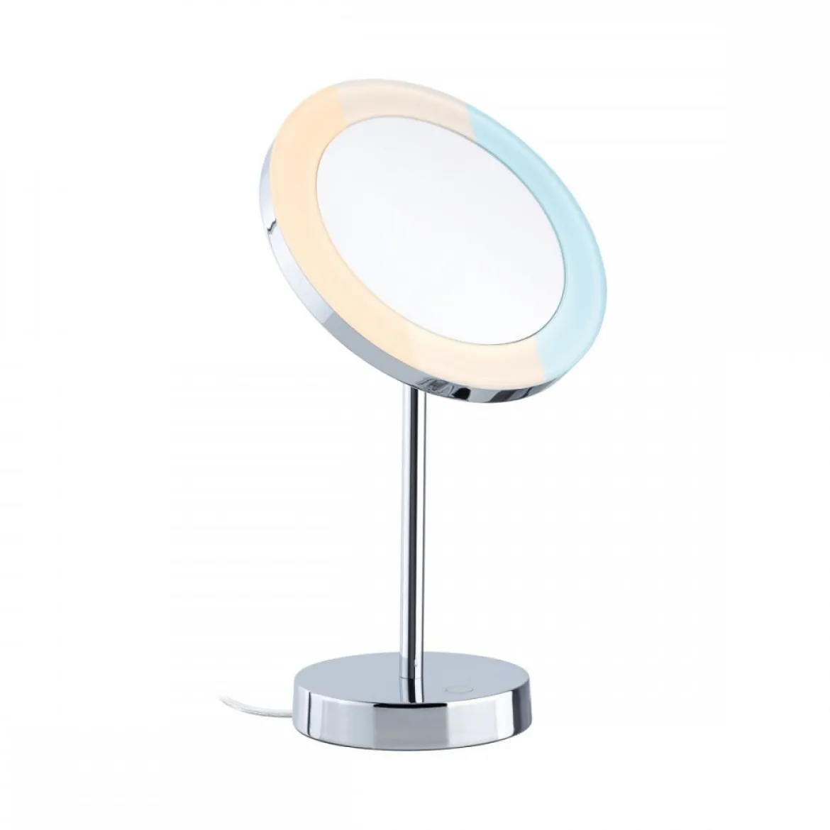 Paulmann 71150 LED Kosmetikspiegel Masua freistehend WhiteSwitch IP44 Chrom