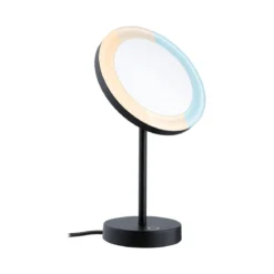 Paulmann 71151 LED Kosmetikspiegel Masua freistehend WhiteSwitch IP44 Schwarz