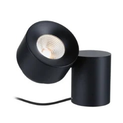 Paulmann 79781 LED Leuchte Smart Home Zigbee Puric Pane 2700K Schwarz