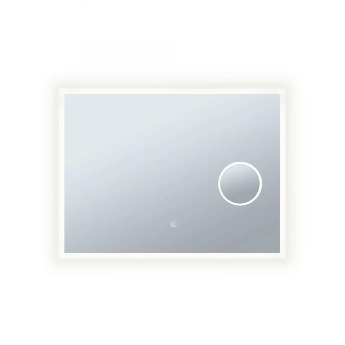 Paulmann 70556 LED Leuchtspiegel Mirra 80x60cm mit Kosmetikspiegel dimmbar