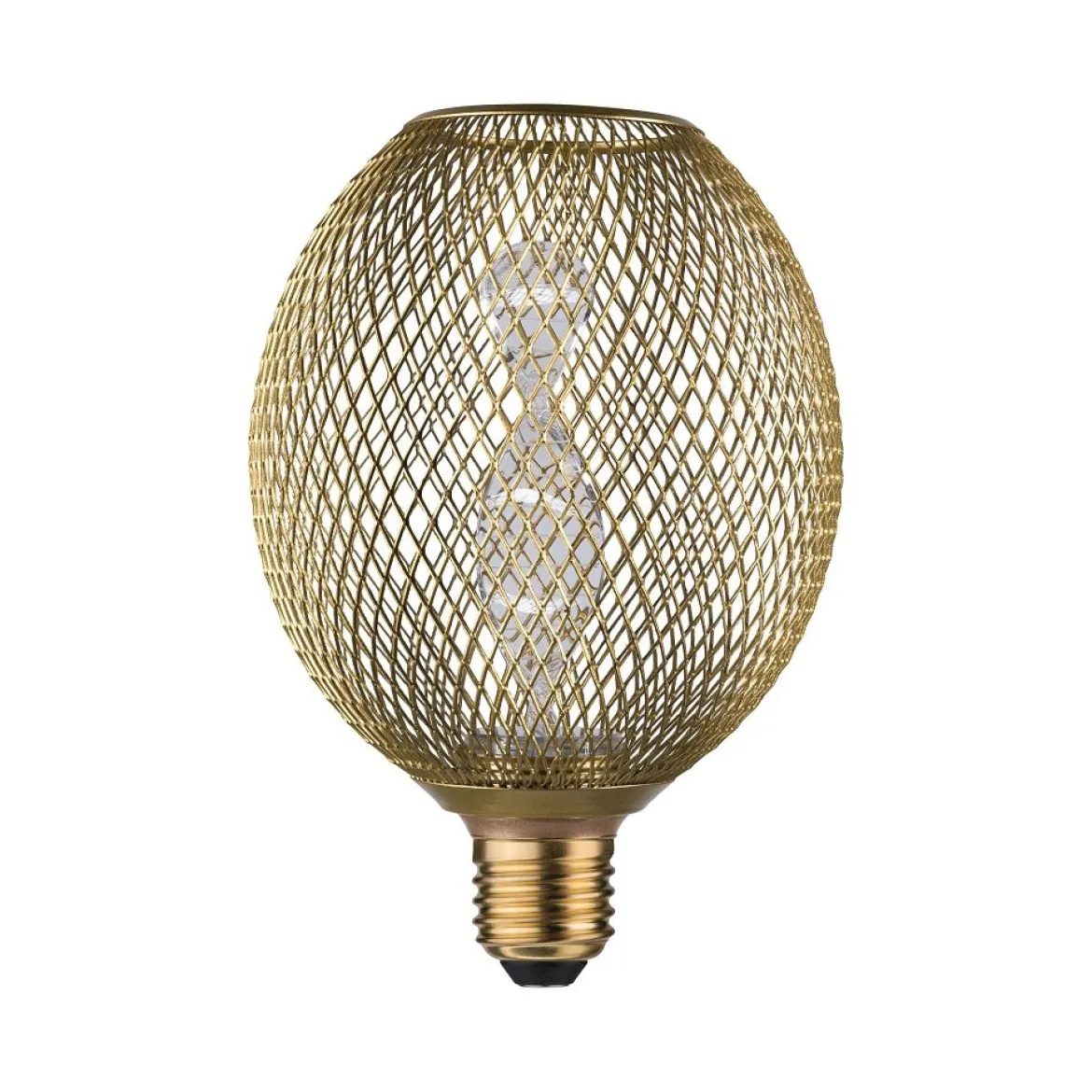 Paulmann 29088 LED Lichtquelle Globe Helix E27 Goldlicht Metall messing
