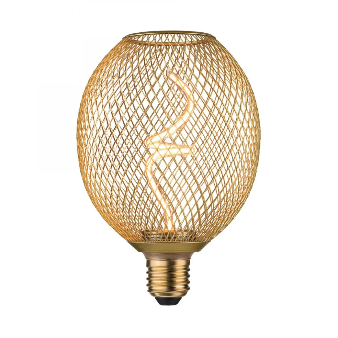 Paulmann 29259 LED Lichtquelle Globe Metallic Glow E27 Goldlicht messing dimmbar