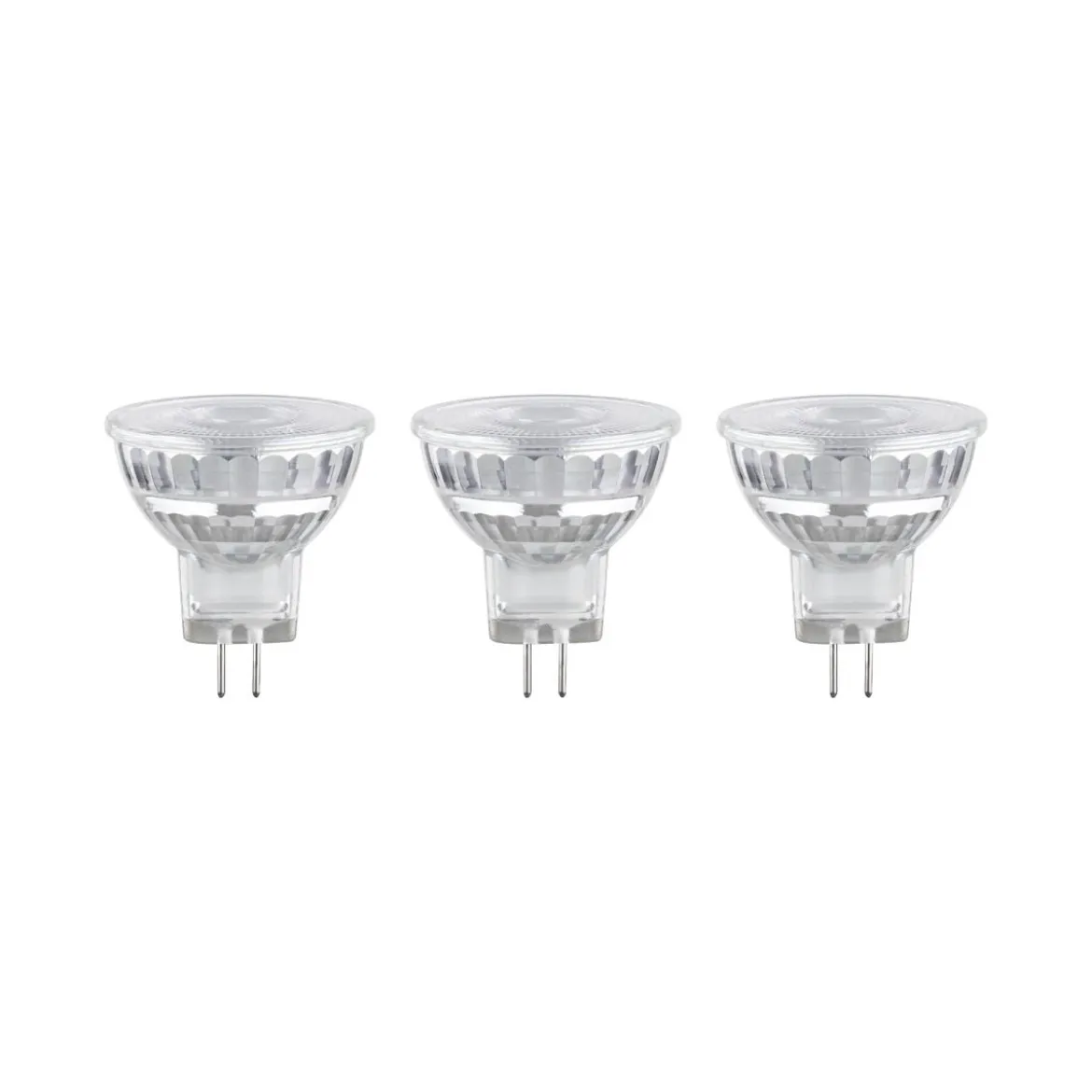 Paulmann 28977 LED Lichtquelle Reflektor GU4 silber 3er Set 2700K