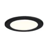 Paulmann 93117 LED Möbeleinbauleuchten 3er Set 3000K Schwarz