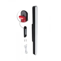 Paulmann 92267 LED Mobile Möbelaufbauleuchte Atali 4000K dimmbar Schwarz