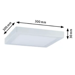 Paulmann 71022 LED Panel Abia eckig 300x300mm 4000K weiß