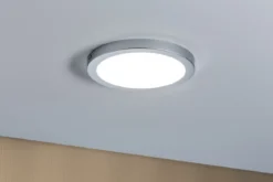 Paulmann 70933 LED Panel Atria rund 220mm Chrom matt 4000K