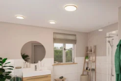 Paulmann 71032 LED Panel Atria Shine Backlight rund 4000K Holzoptik 190mm