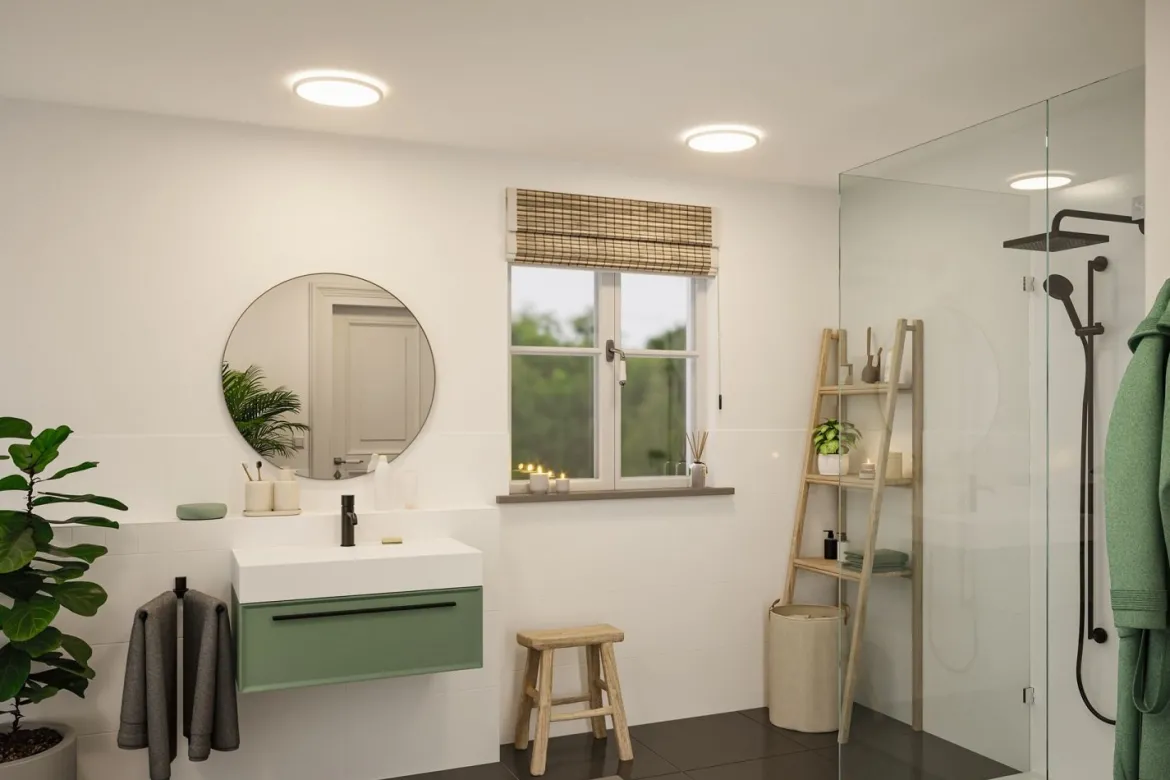 Paulmann 71157 LED Panel Atria Shine Backlight 293mm 4000K IP44 Weiß