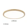 Paulmann 71028 LED Panel Atria Shine Backlight 293mm 3000K Holzoptik