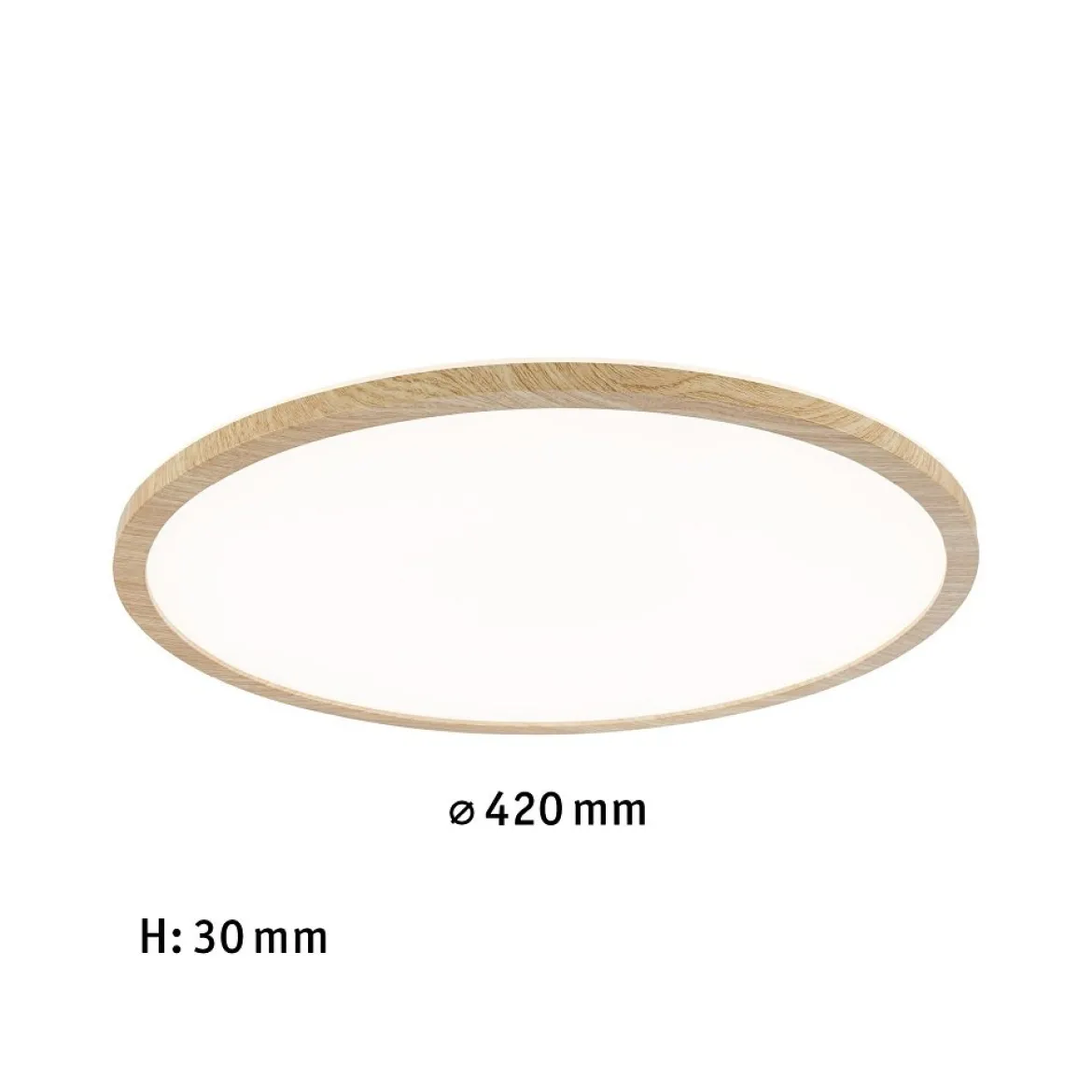 Paulmann 71029 LED Panel Atria Shine Backlight 420mm 3000K Holzoptik