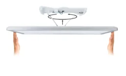 Paulmann 71035 LED Panel Atria Shine Backlight 293x293mm 4000K Holzoptik