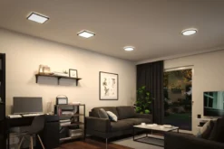 Paulmann 71015 LED Panel Atria Shine 293x293mm 4000K Schwarz